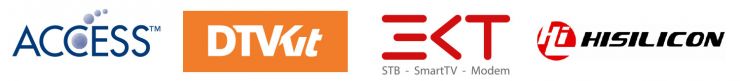 ACCESS, DTVKit, EKT and HiSilicon collaboration